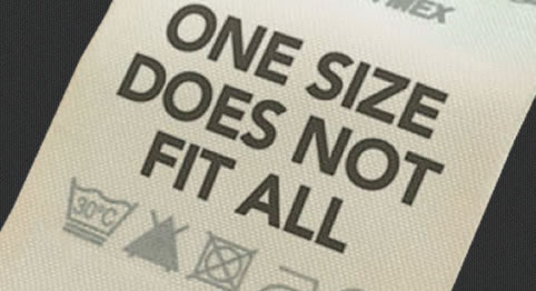 When it Comes to Developing a Website – One Size Does Not Fit All